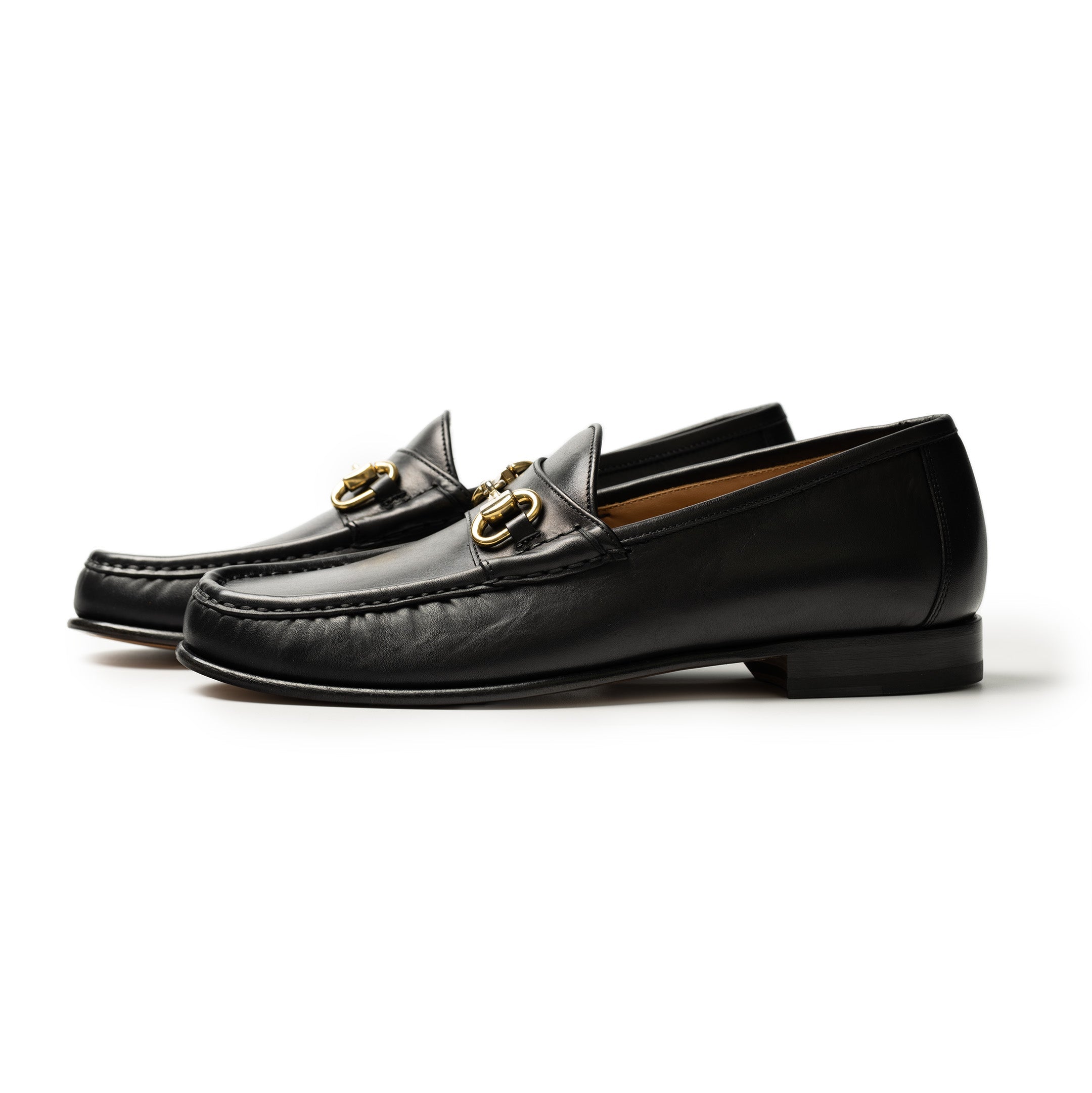 Yuketen Moc Ischia Vitello Nero-shoes-Clutch Cafe