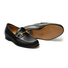 Yuketen Moc Ischia Vitello Nero-shoes-Clutch Cafe