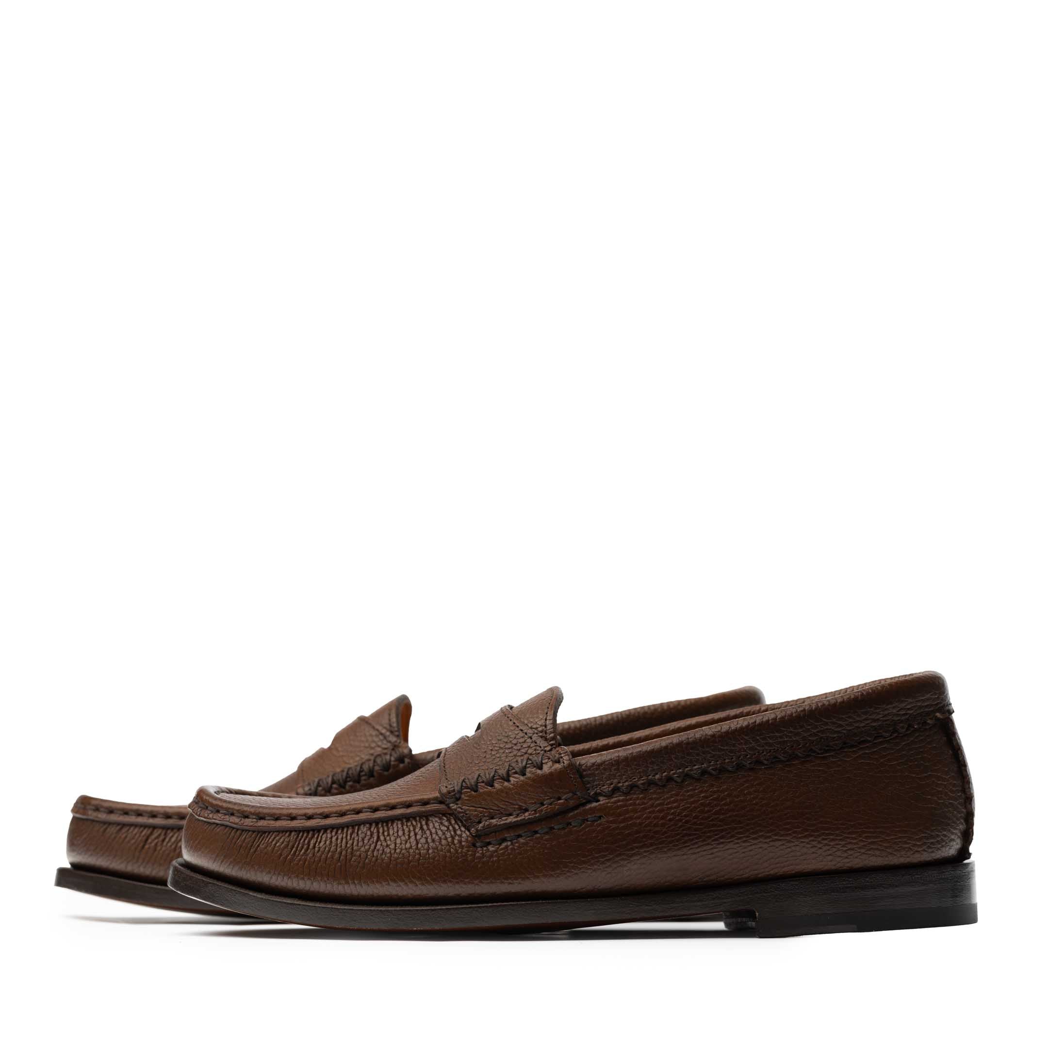 Yuketen Rob's Loafer w/Leather Sole T Pale Brown-loafer-Clutch Cafe