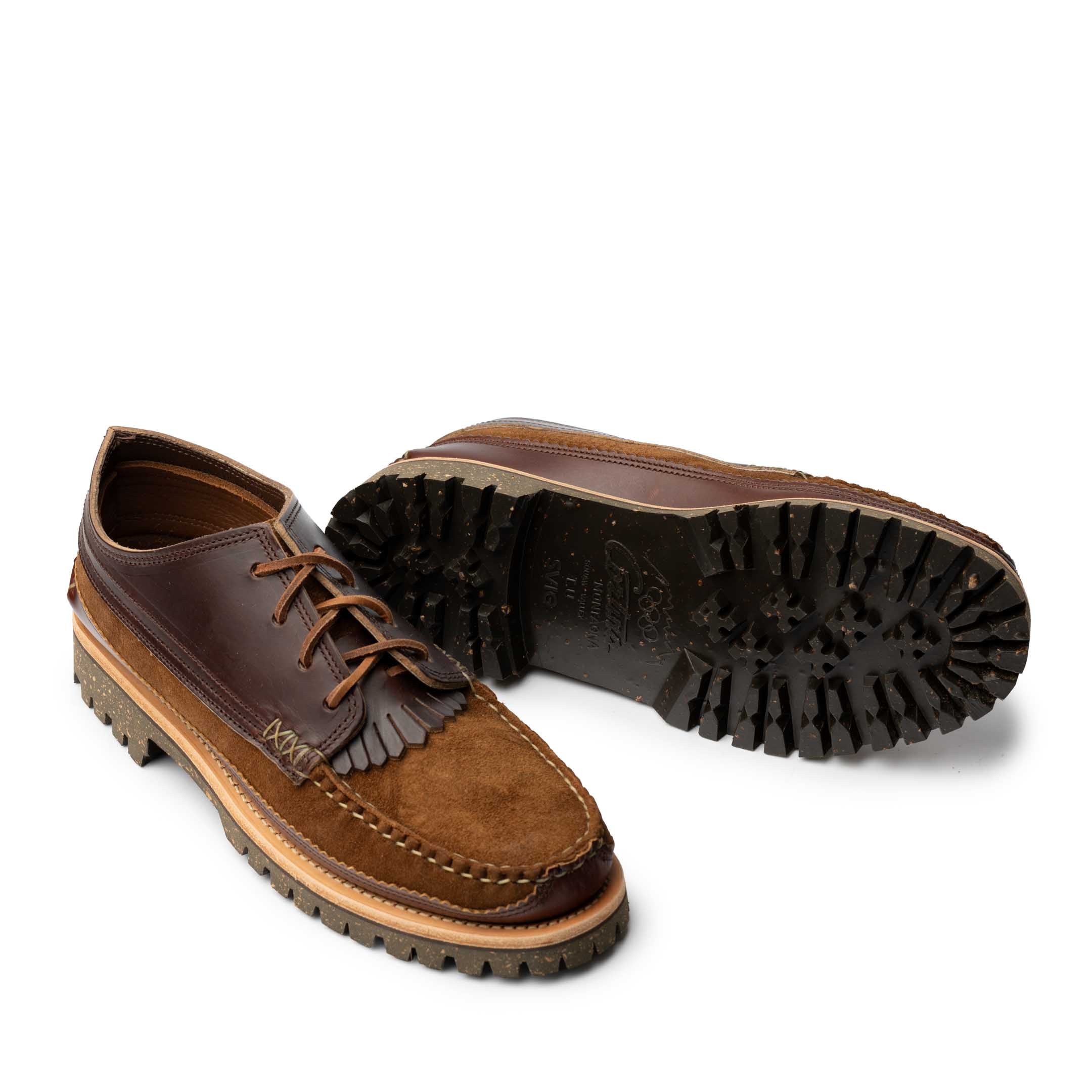 Yuketen Semi Handsewn Maine Guide Ox DB w/Kiltie FO Snuff x G