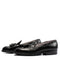 Alden Black Shell Cordovan Tassel Moccasin Loafer 664-shoes-Clutch Cafe