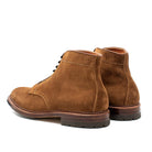Alden Plain Toe Boot Snuff Calf Suede 4511HC-Boots-Clutch Cafe