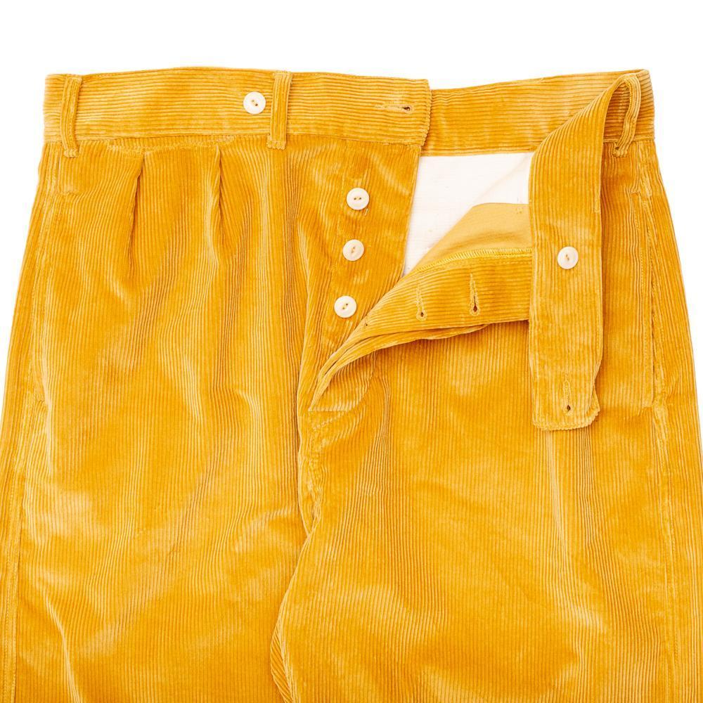 Allevol Brunell Brisbane Moss Corduroy Mustard-Trousers-Clutch Cafe
