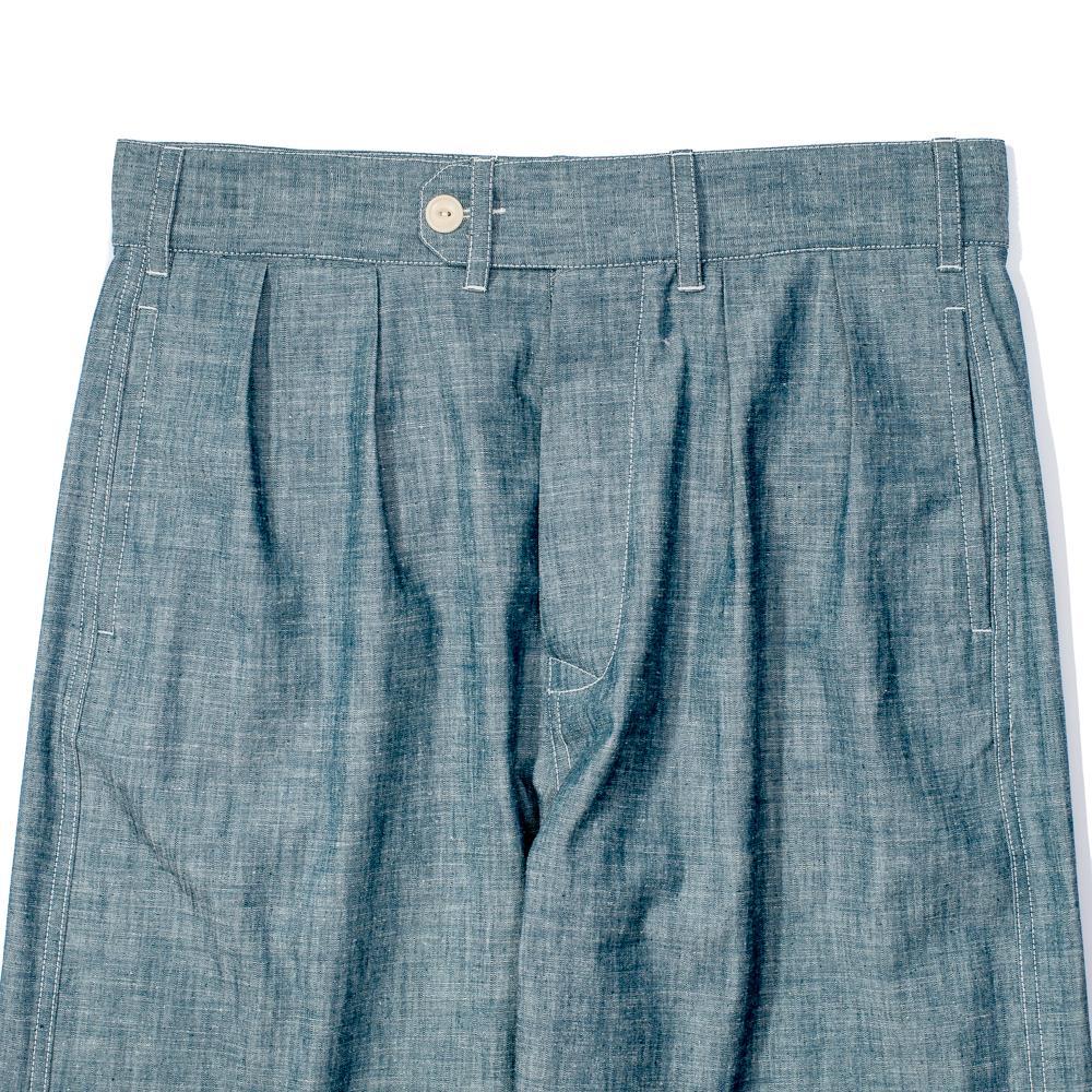 Allevol Brunel Chambray Chino-Trousers-Clutch Cafe