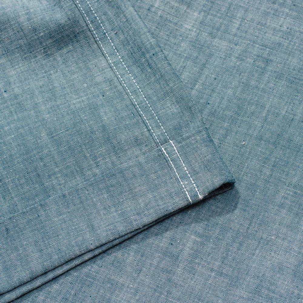 Allevol Brunel Chambray Chino-Trousers-Clutch Cafe