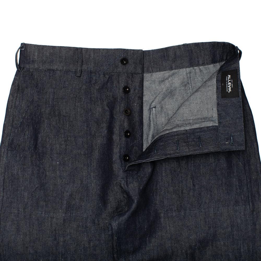 Allevol Ernest Utility Trousers Indigo-Trousers-Clutch Cafe