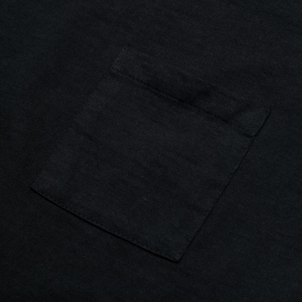 Allevol Heavy Duty Crew Neck Square Pocket T-shirt Black-T-shirt-Clutch Cafe