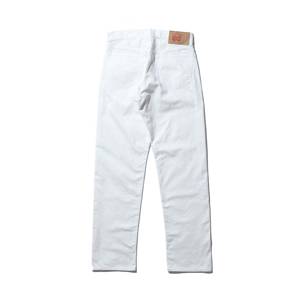 Allevol 'Roku Roku' 66 Denim Jean White-Jean-Clutch Cafe-selvage denim-selfedge denim