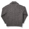 Allevol x Inverallan Cable Knit Cardigan 3A Grey-Knitwear-Clutch Cafe
