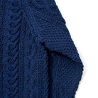 Allevol x Inverallan Cable Knit Crew 1A Indigo-Knitwear-Clutch Cafe