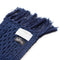 Allevol x Inverallan Knit Cotton Scarf Indigo-Accessory-Clutch Cafe