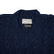 Allevol 35A V-Neck Cricket Sweater Indigo-Knitwear-Clutch Cafe
