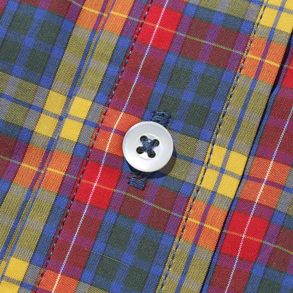 Anatomica BD Shirt Broad Tartan Multi Colour 1-Shirt-Clutch Cafe