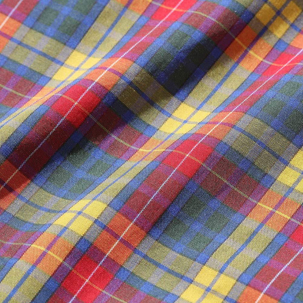 Anatomica BD Shirt Broad Tartan Multi Colour 1-Shirt-Clutch Cafe