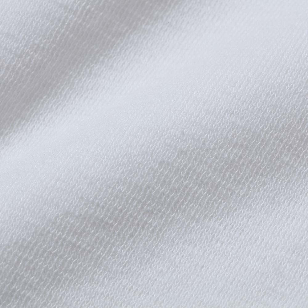 Anatomica Mock Neck Tee L/S White-Top-Clutch Cafe