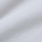 Anatomica Mock Neck Tee L/S White-Top-Clutch Cafe