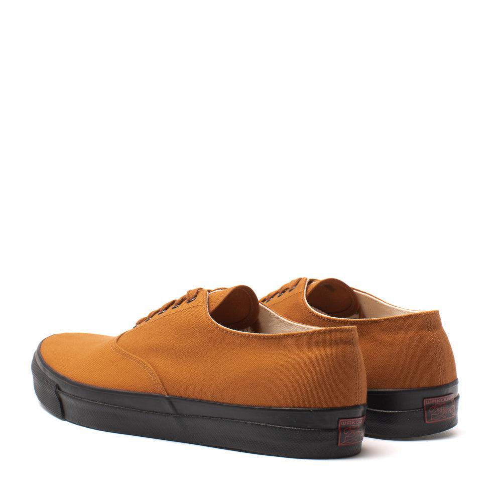 Anatomica x Wakouwa Deck Shoes Low Brown x Black-Shoes-Clutch Cafe