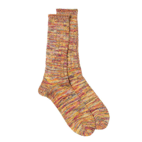 Anonymous Ism 5 Colour Mix Crew Sock Wine-Socks-Clutch Cafe