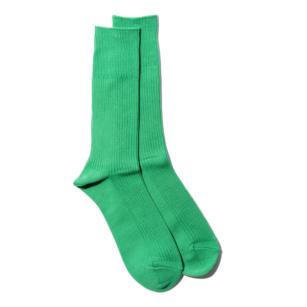 Anonymous Ism Brilliant Crew Sock Green-Socks-Clutch Cafe