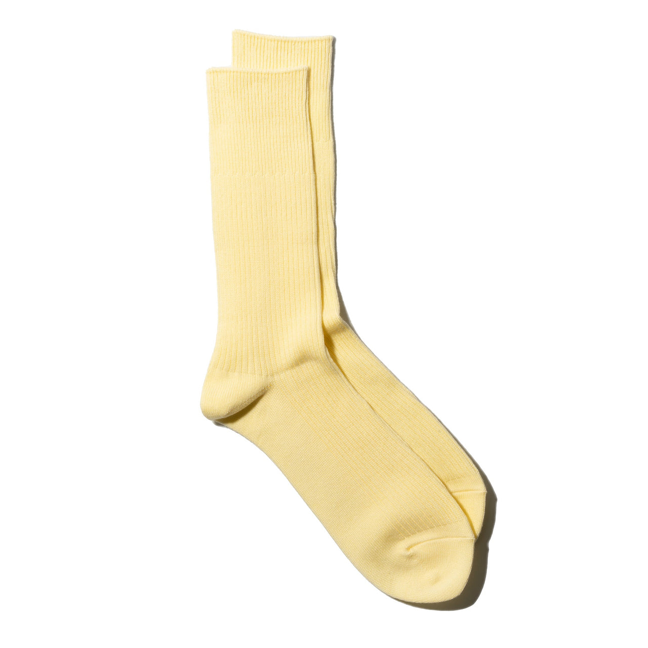 Anonymous Ism Brilliant Crew Sock Soft Yellow – Clutch Cafe