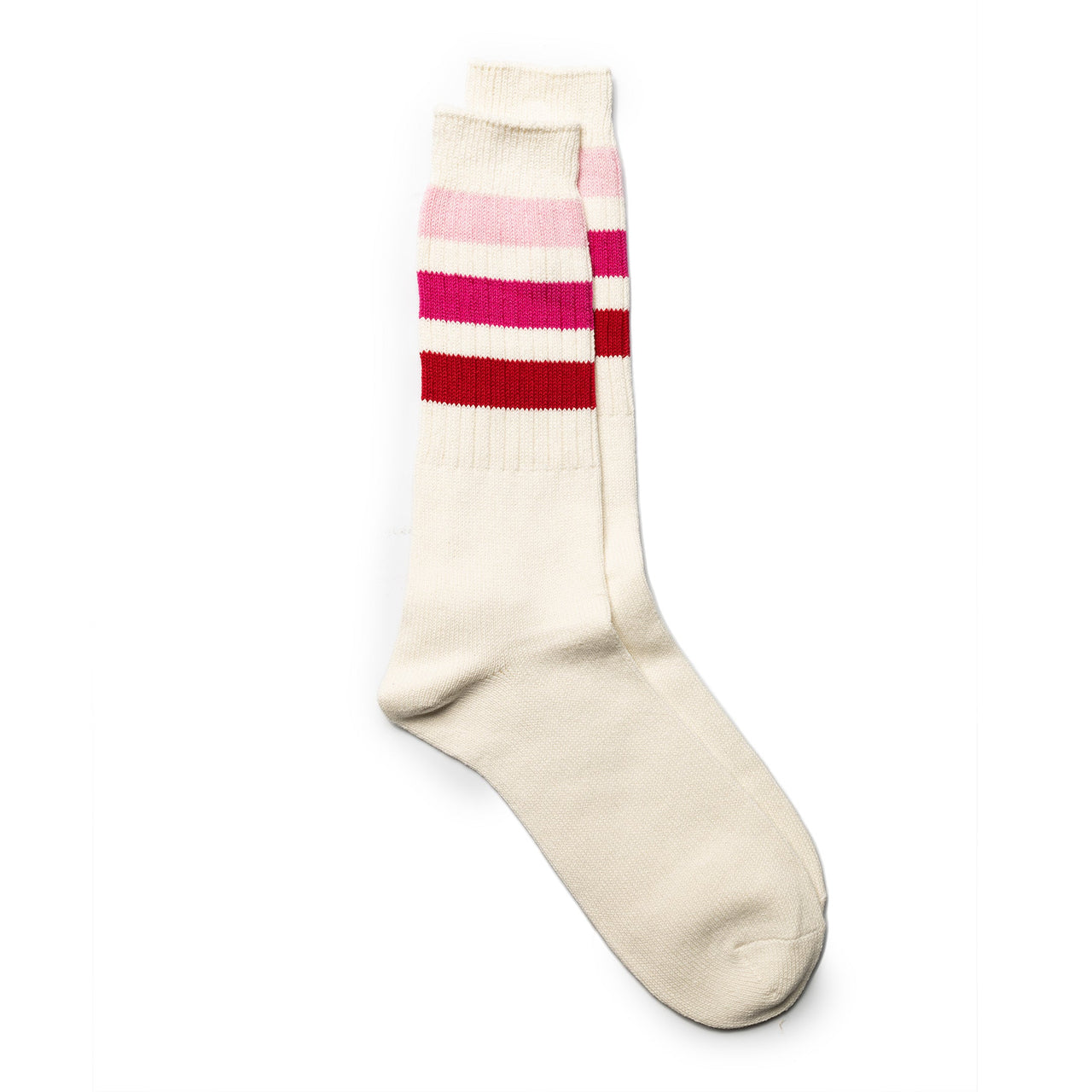 Anonymous Ism Recover Gradation 3 Line Crew Red-Socks-Clutch Cafe