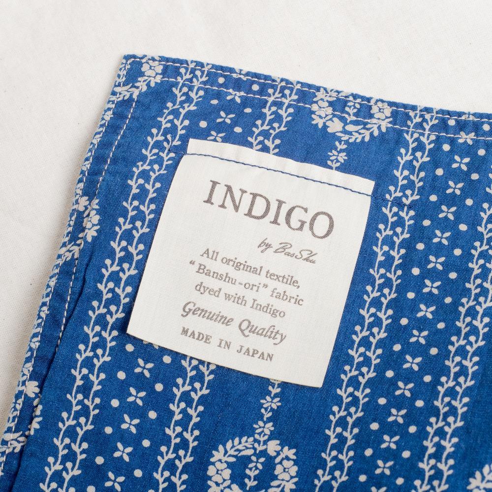 BasShu Place Mat Indigo Floret St-Place Mat-Clutch Cafe