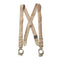 Belafonte Ragtime Brace Suspenders OW Stripe OW Leather x Gold-Braces-Clutch Cafe