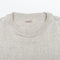 Belafonte Ragtime Mix Cotton Knitted Aze Ribbed Sweatshirt Ash Heather-Clutch Cafe
