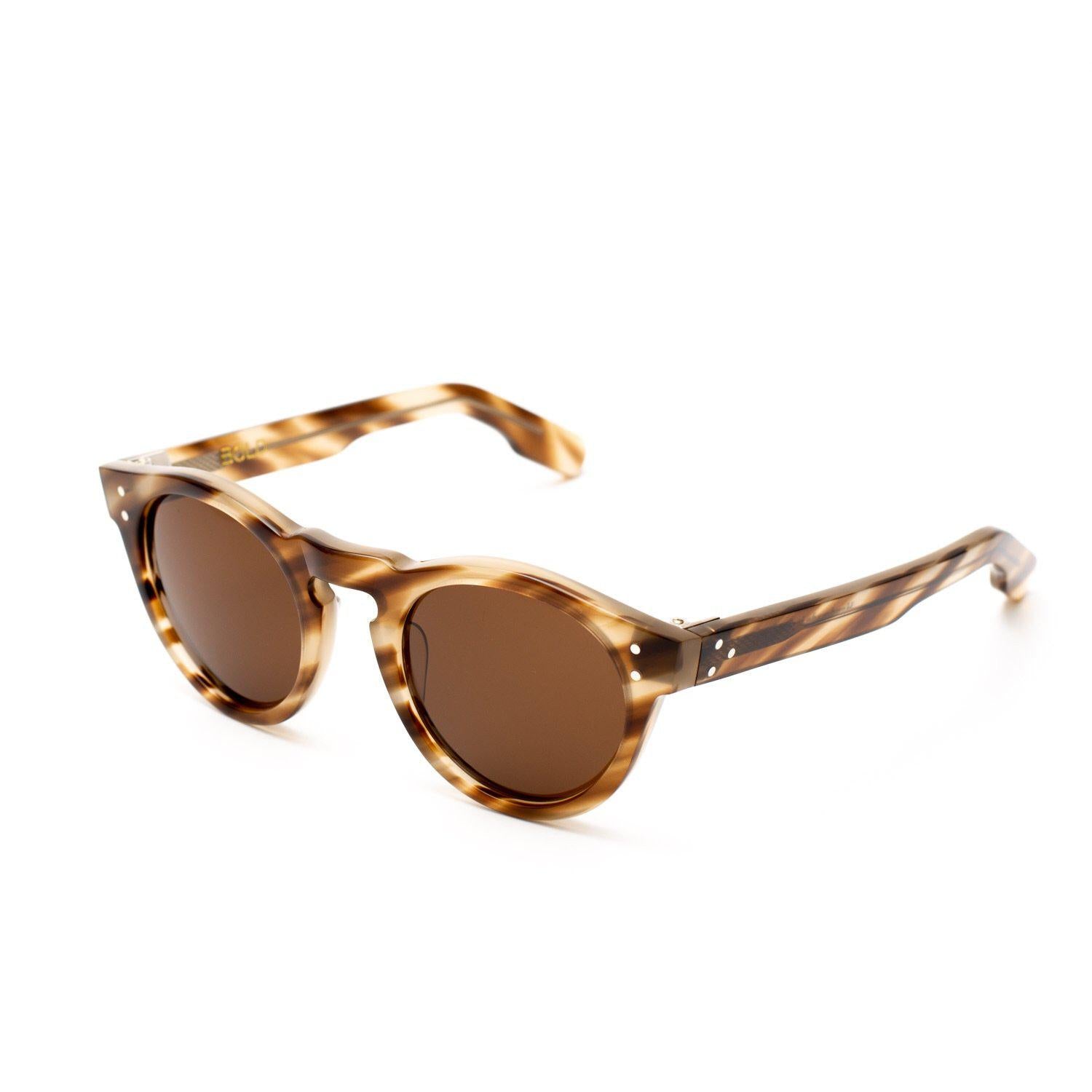 Bold Brushfield Sunglasses Horn Brown-sunglasses-Clutch Cafe