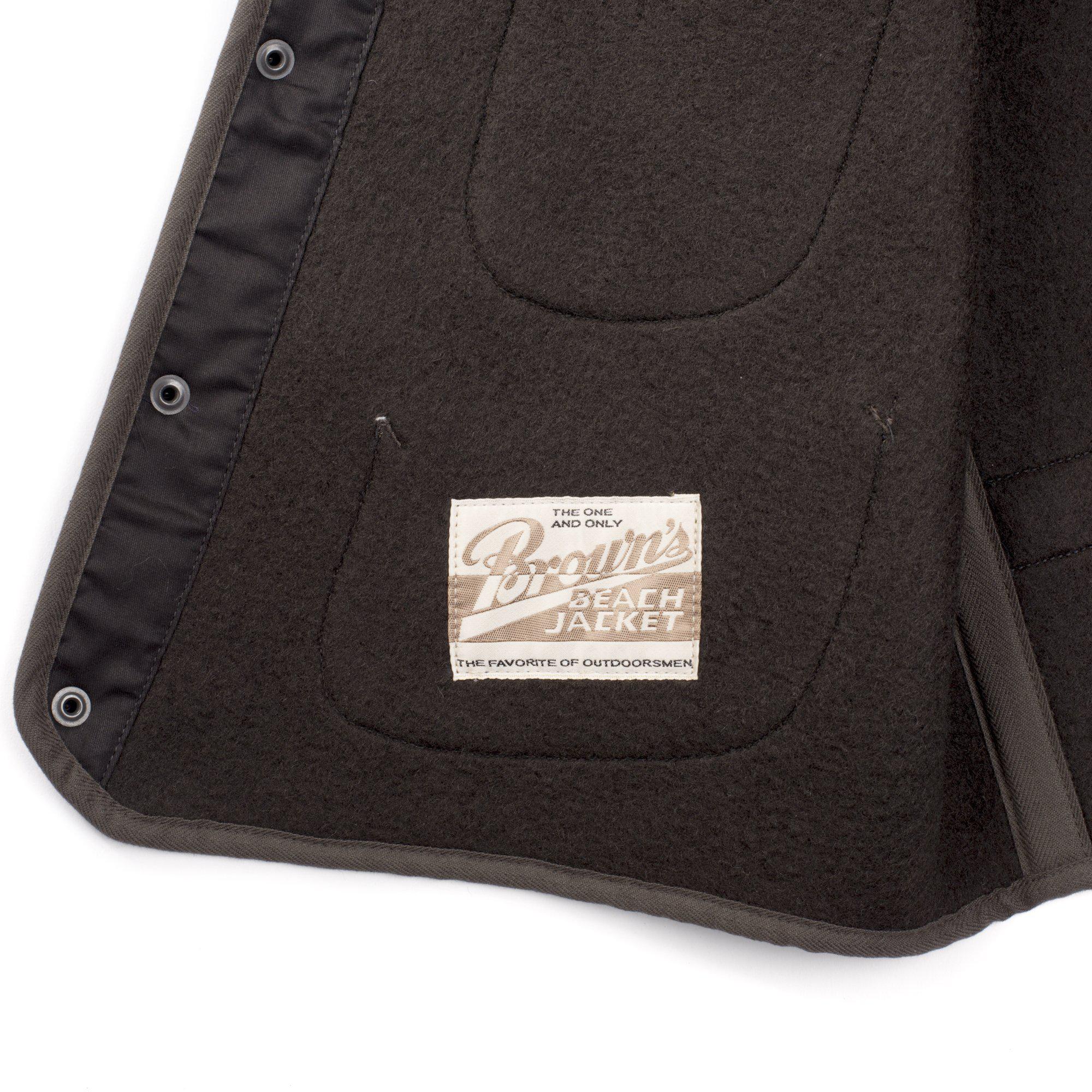 Browns Beach BBJ9-001 Early Vest Grey-Clutch Cafe-Clutch Cafe