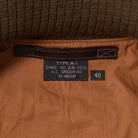 Buzz Rickson's A-1 No. 31-800P Seal Brown-Leather Jacket-Clutch Cafe