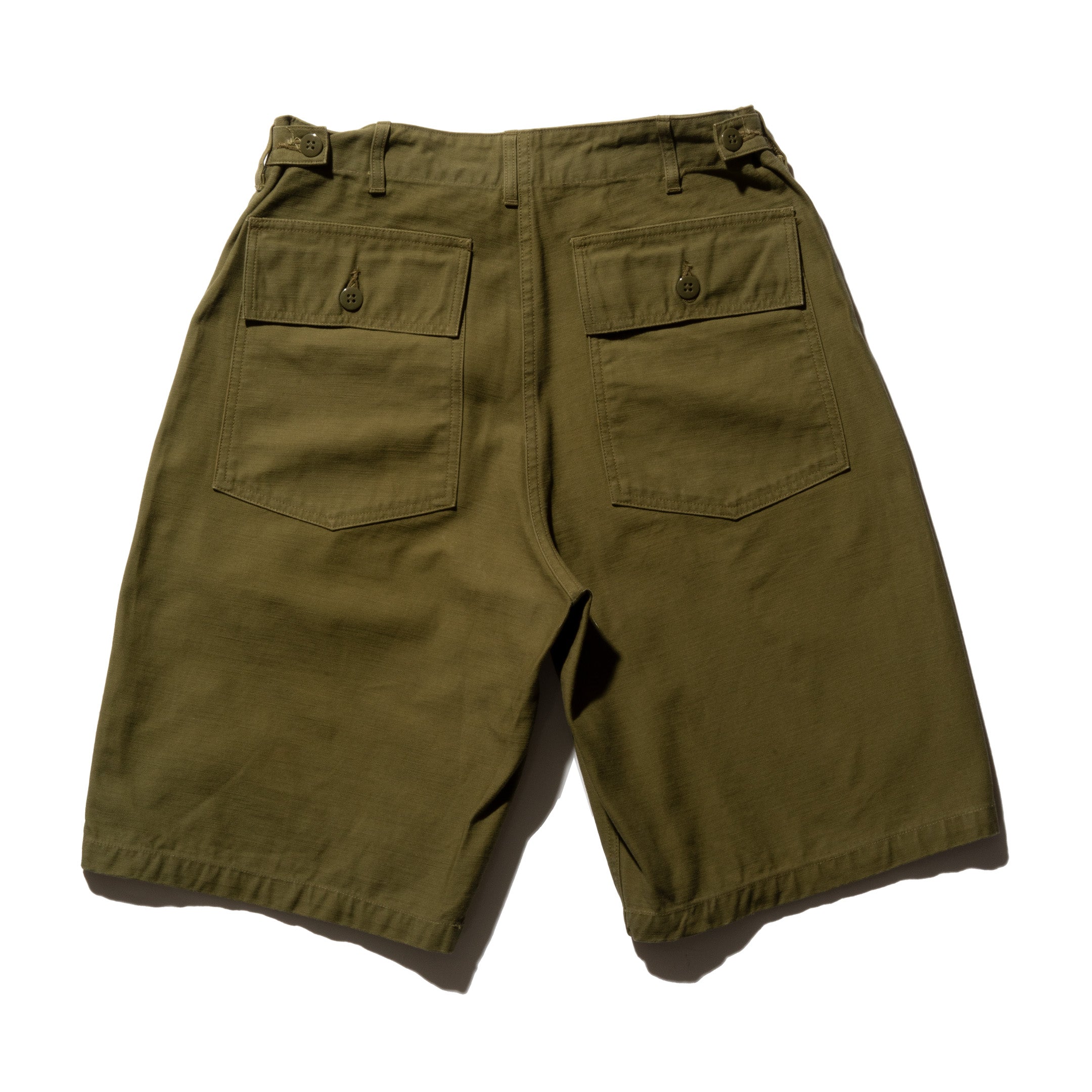 Buzz Rickson's Sateen Shade OG 107 Shorts Olive – Clutch Cafe