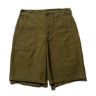 Buzz Rickson's Sateen Shade OG 107 Shorts Olive-Shorts-Clutch Cafe