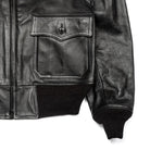 Buzz Rickson's x William Gibson G-1 Leather Jacket Black-Leather Jacket-Clutch Cafe