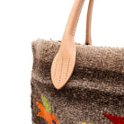 Chamula CHB05-09 Blanket Tote Bag Hummingbird-Bag-Clutch Cafe