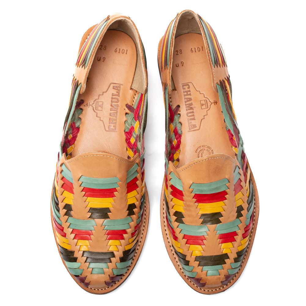 Chamula Cancun Sandal Multi-Clutch Cafe