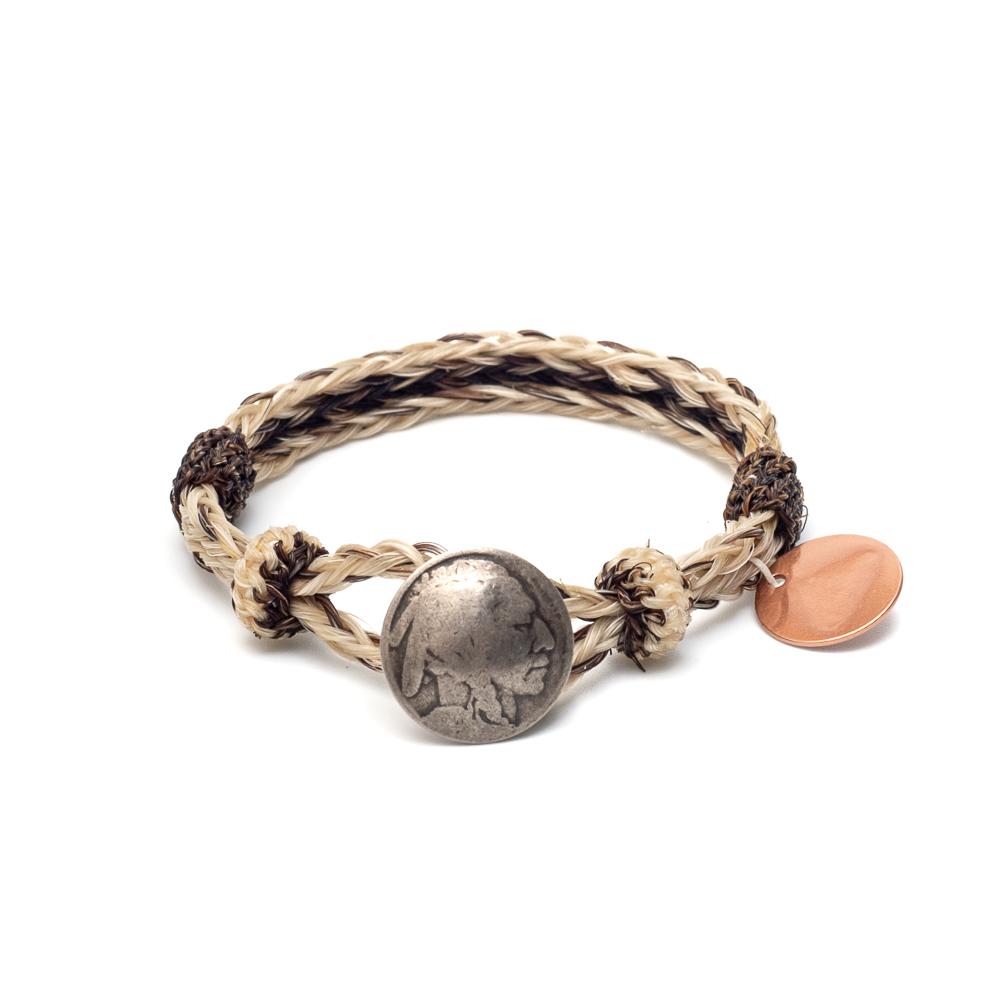 Chamula Concho Bracelet Natural-Bracelet-Clutch Cafe