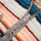 Chamula Multi Stripe Zipper Cardigan Pearl Grey-Knitwear-Clutch Cafe