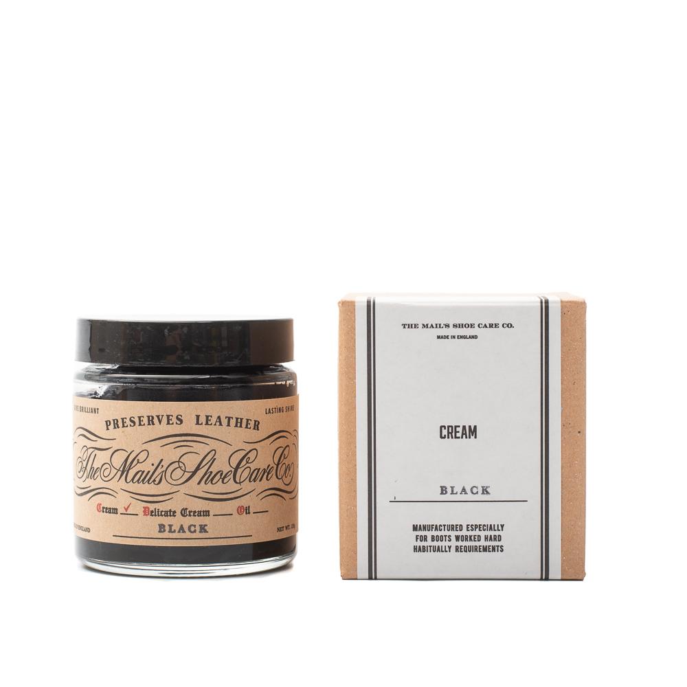 Clinch The Mail's Shoe Care Co. Cream Black-Shoe Care-Clutch Cafe