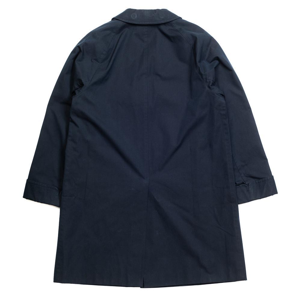 Coherence Corb II D. Blue Gabardine-Raincoat-Clutch Cafe