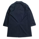 Coherence Corb II D. Blue Gabardine-Raincoat-Clutch Cafe