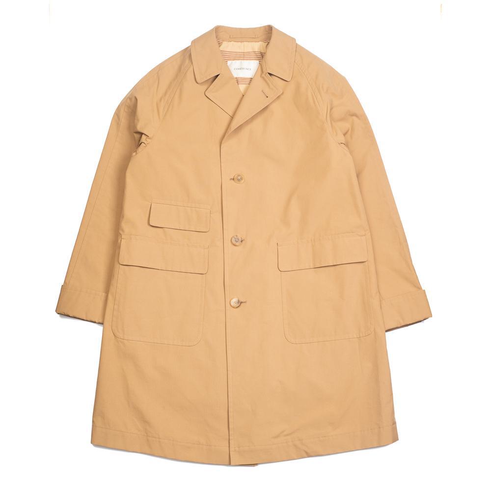 Coherence Corb II Overcoat Brown-Coat-Clutch Cafe