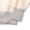 Cushman Lot. 26314 Set-In-Sleeve Two Tone Sweatshirt Cream/Grey-Sweatshirt-Clutch Cafe