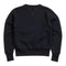 Cushman Lot. 26901 Set-In Sleeve Sweatshirt Black-Sweatshirt-Clutch Cafe