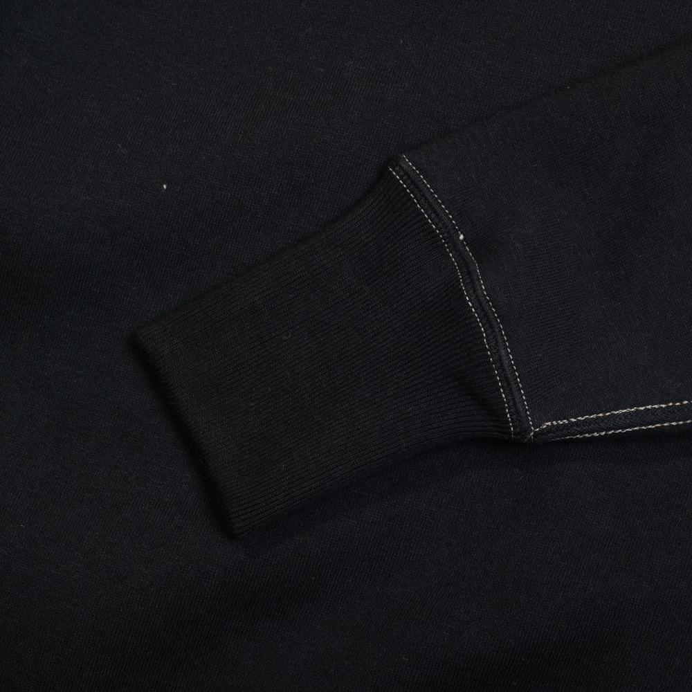 Cushman Lot. 26901 Set-In Sleeve Sweatshirt Black-Sweatshirt-Clutch Cafe