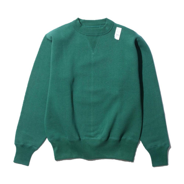 Cushman Lot. 26901 Set-In Sleeve Sweatshirt Green-Sweatshirt-Clutch Cafe