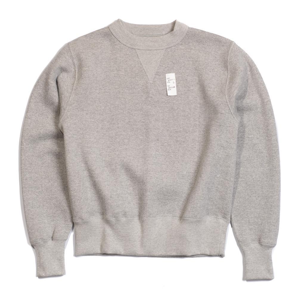 Cushman Lot. 26901 Set-In Sleeve Sweatshirt Mix Grey-Sweatshirt-Clutch Cafe