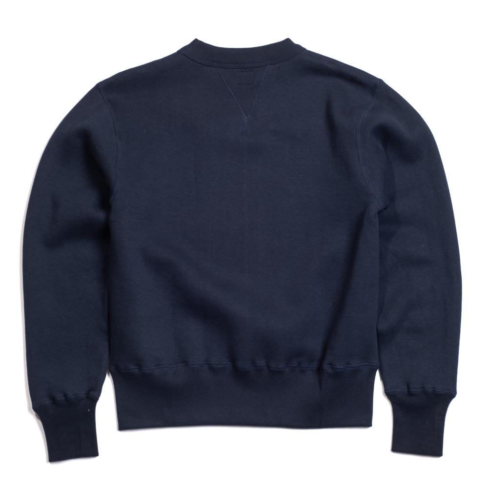 Cushman Lot. 26901 Set-In Sleeve Sweatshirt Navy-Sweatshirt-Clutch Cafe