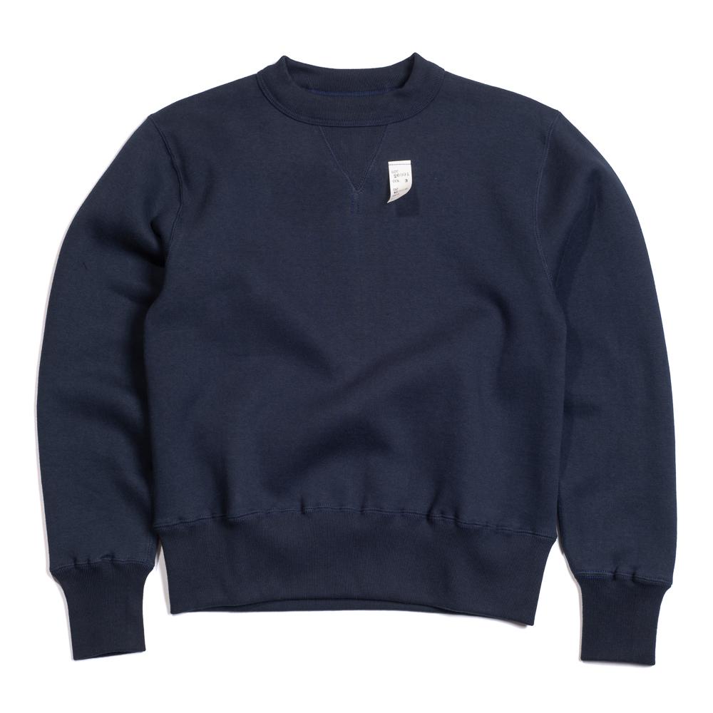 Cushman Lot. 26901 Set-In Sleeve Sweatshirt Navy-Sweatshirt-Clutch Cafe