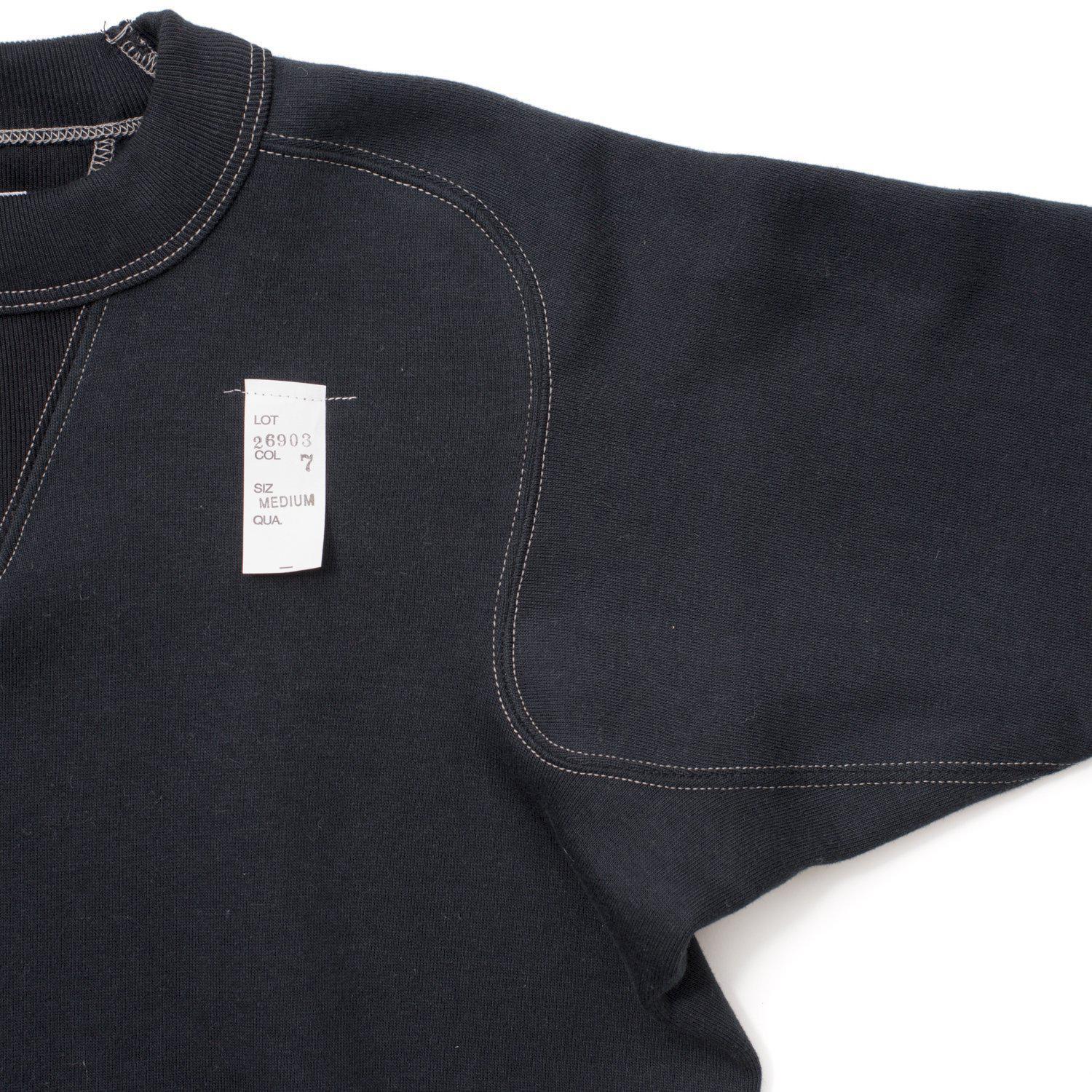Cushman Lot. 26903 Freedom Sleeve Sweatshirt Black Clutch Cafe London